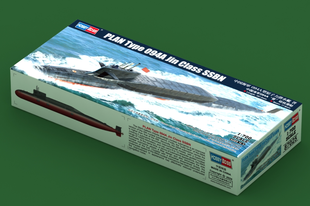 1:700 PLAN Type 094A Jin Class SSBN