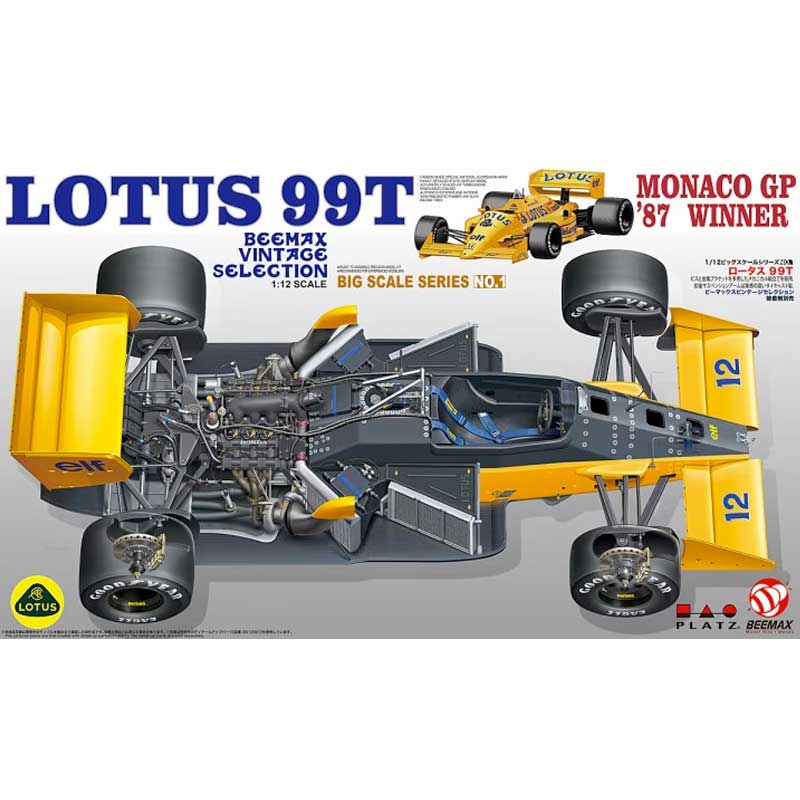1:12 Lotus 99T 1987 World Champions Monaco GP