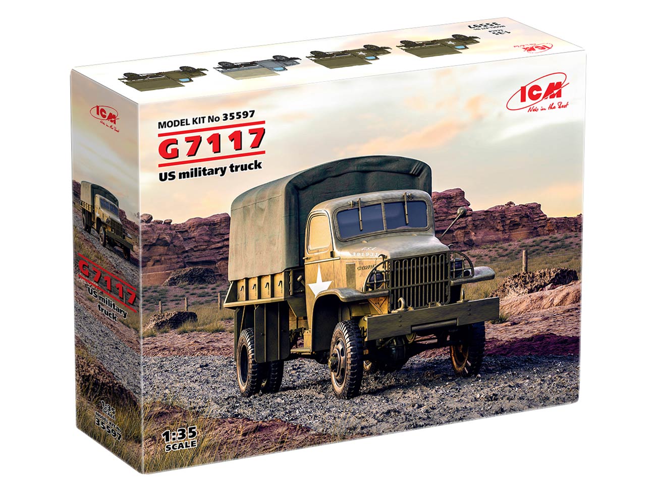 ICM 1:35 G7117 US military truck