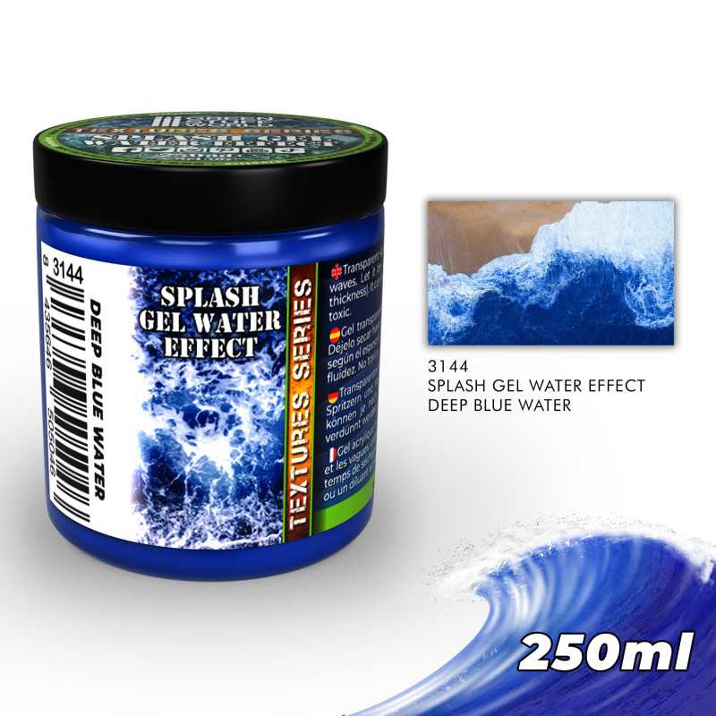 WATER EFFECT GEL - DEEP BLUE 250ML