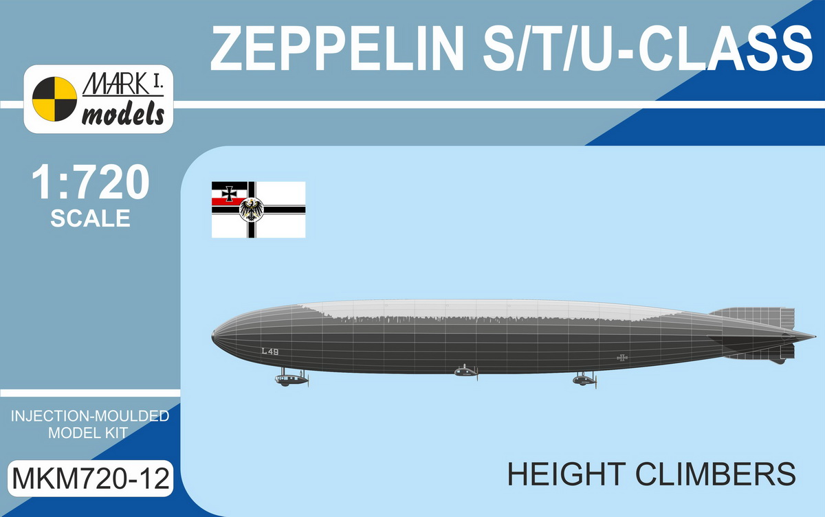 1:720 Zeppelin třídy S, T & U ‚Pokořitel výšek‘