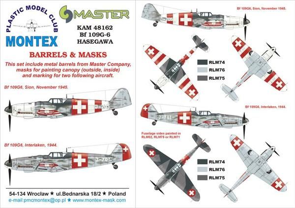 1:48 Bf 109G6 (Swiss)