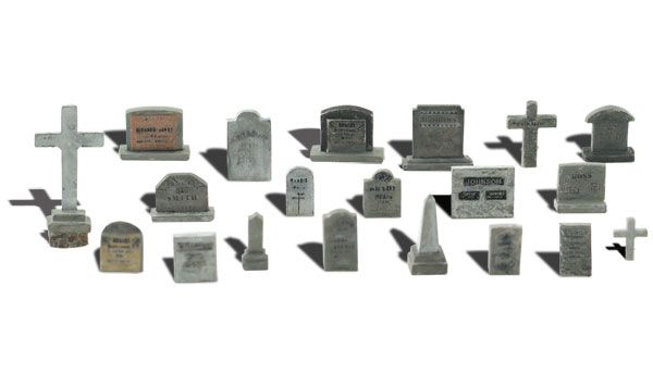 Tombstones - HO Scale