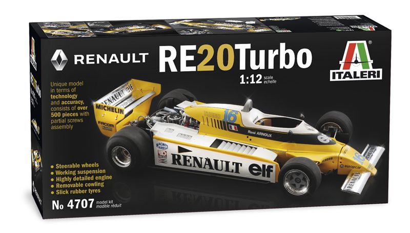 1:12 RENAULT RE 20 Turbo