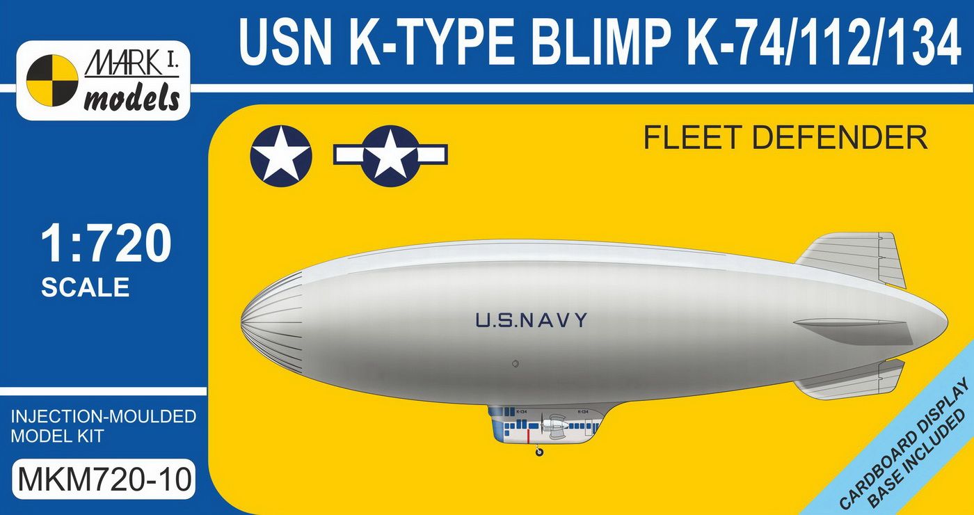 1:720 K-type Blimp (K-74/112/134) 'Fleet Defender'