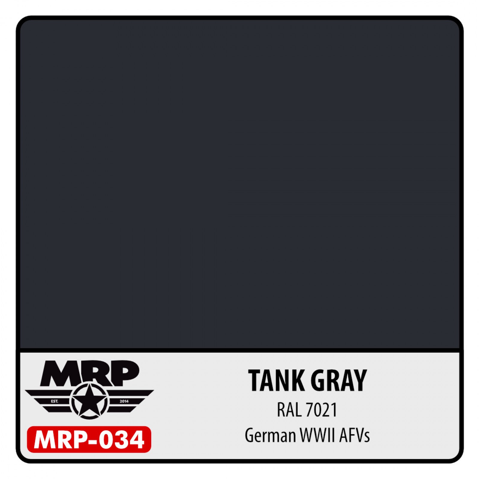 Tank Grey (RAL 7021)