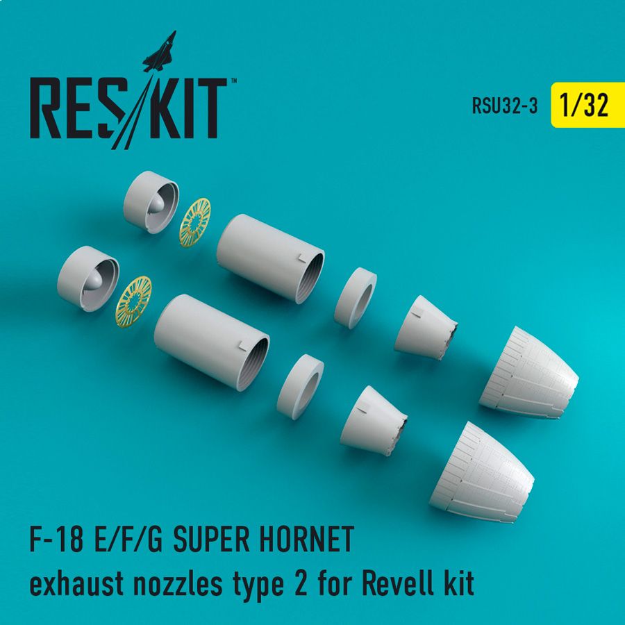 132 Boeing F/A18E/F/A18F/F/A18G SUPER Type 2 exhaust nozzles